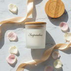 Candle Flat Lay