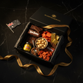 Australian Snack Pack - open Surprisebox gift box with premium Australian snacks