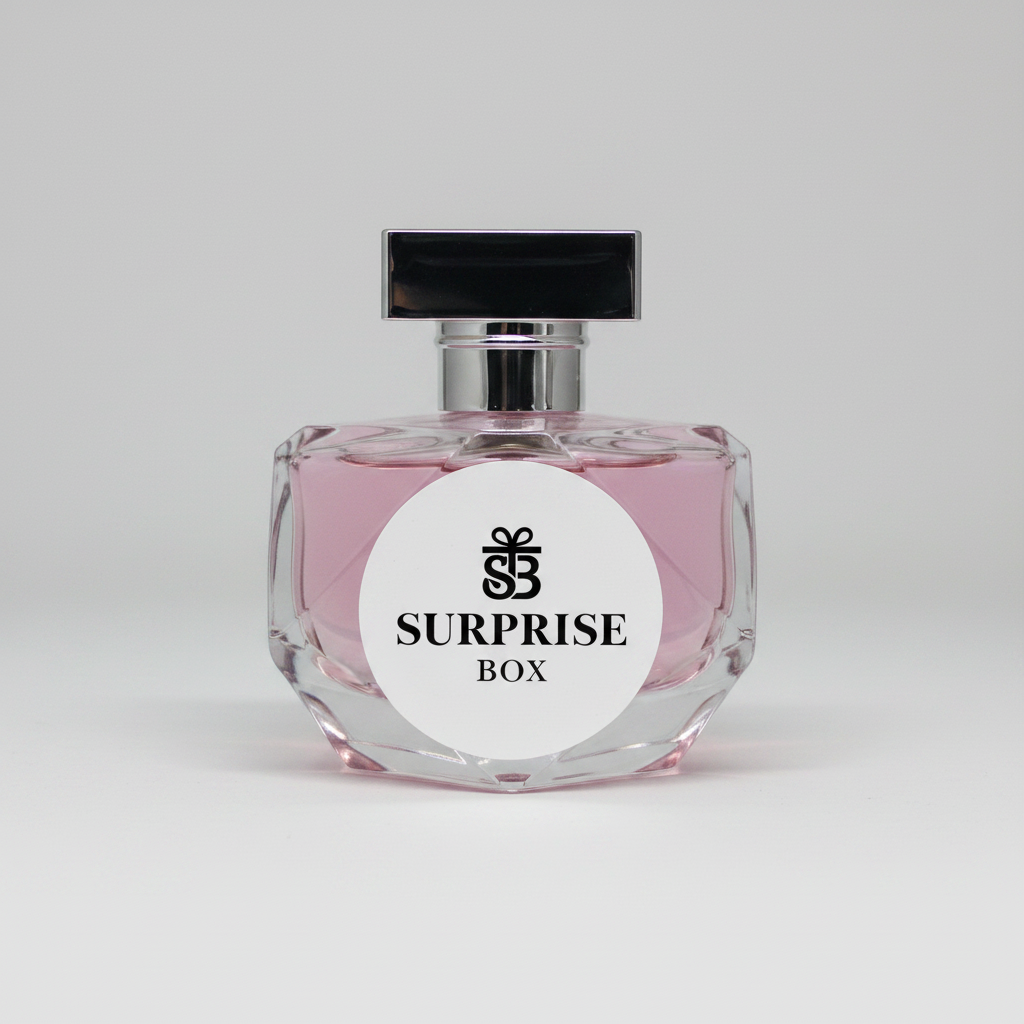 Surprisebox Women's Perfume pink bottle front view