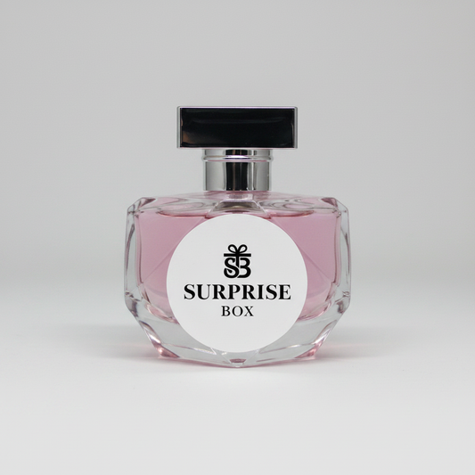 Surprisebox Women's Perfume pink bottle front view