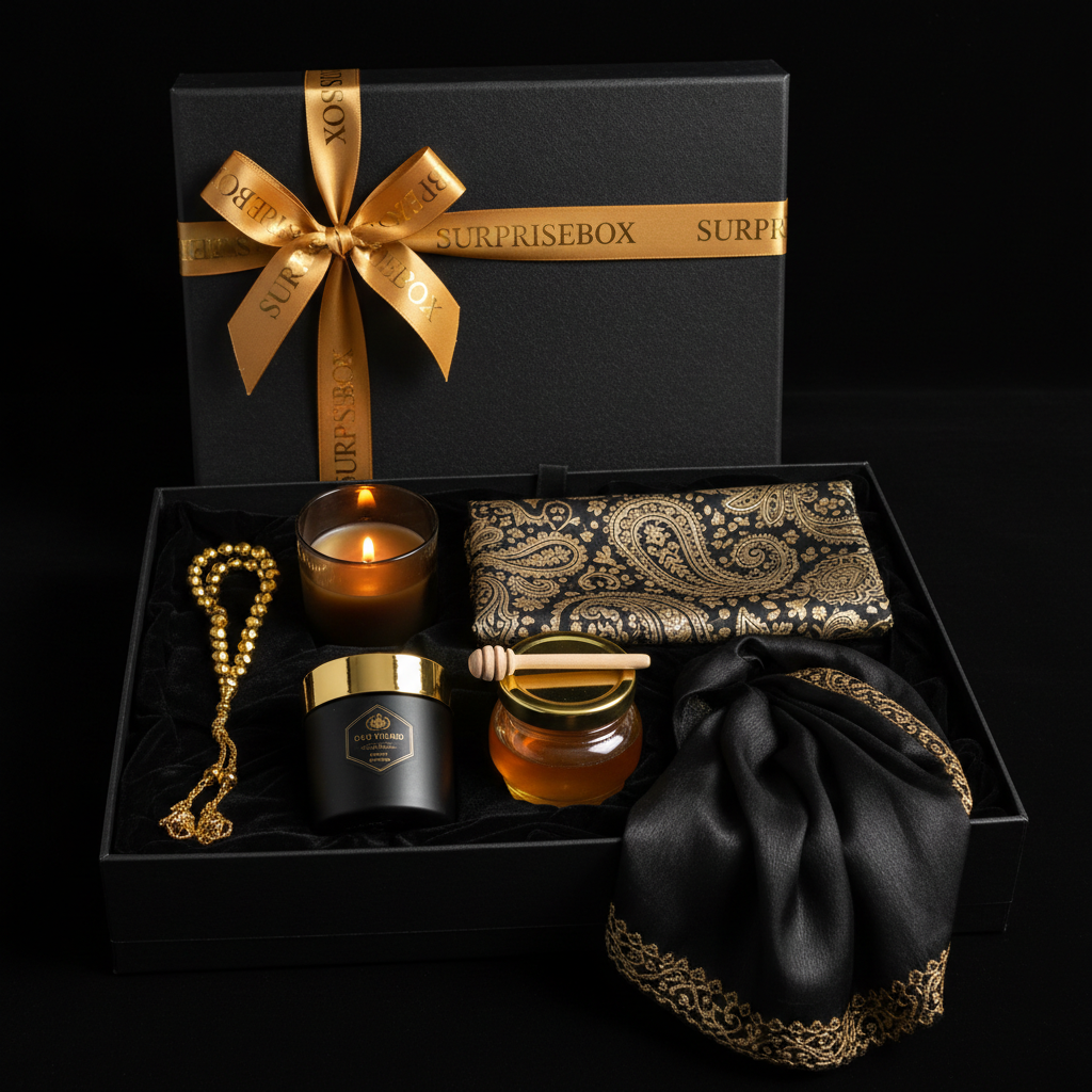 Noor Box Flat Lay